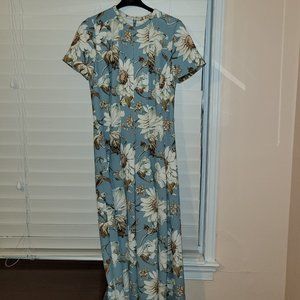 Oscar De LA Renta Flower Dress Size 0-2